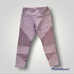 Onzie Cutout Capri Purple Haze Leggings style 270